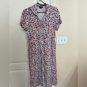 ModCloth Pretty Vacant Midi dress.